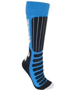 TRESPASS GATEWAY JUNIOR SKI SOCKS - COBALT BLUE