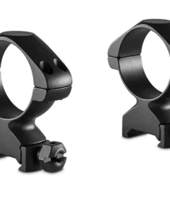 Hawke Precision Steel Ring Mounts ~ 34mm, Medium, With Nut Mounts