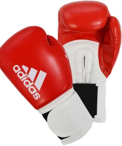 ADIDAS HYBRID BOXING GLOVE 100 RED 14OZ