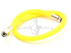 MIFLEX REG DIVE HOSE YELLOW 90CM
