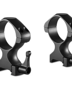 Hawke Precision Steel Ring Mounts ~ 34mm, High, With Lever Mounts