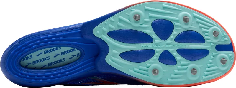 Brooks Hyperion Elite MD Running Spikes - Blue - Image 2