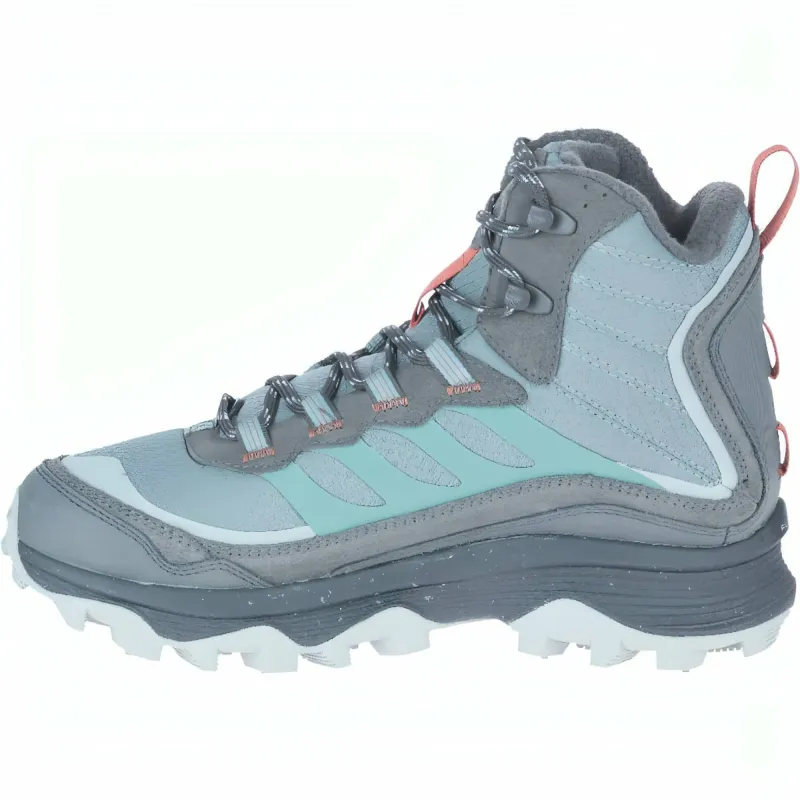 Merrell Moab Speed Thermo Mid Waterproof Womens Walking Boots - Grey - Image 3