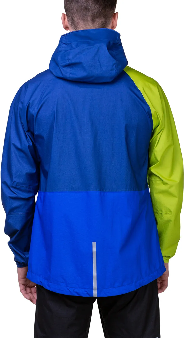 Ronhill Tech Fortify Waterproof Mens Running Jacket - Blue - Image 2