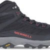 Merrell Moab Speed Thermo Spike Mid Waterproof Mens Walking Boots - Black