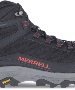 Merrell Moab Speed Thermo Spike Mid Waterproof Mens Walking Boots - Black