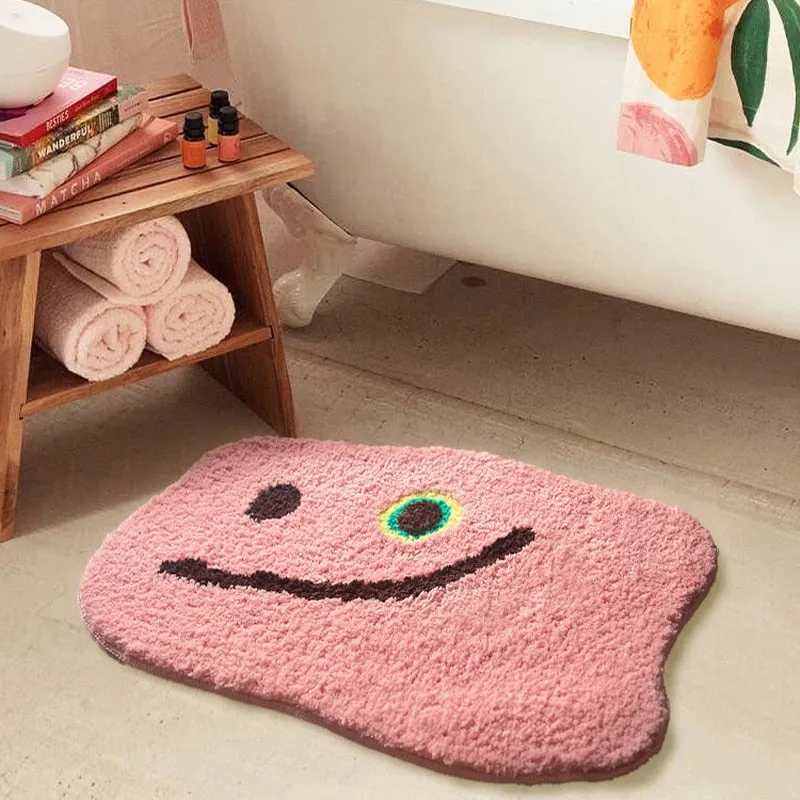 Pink Splat Bath Mat - Image 3