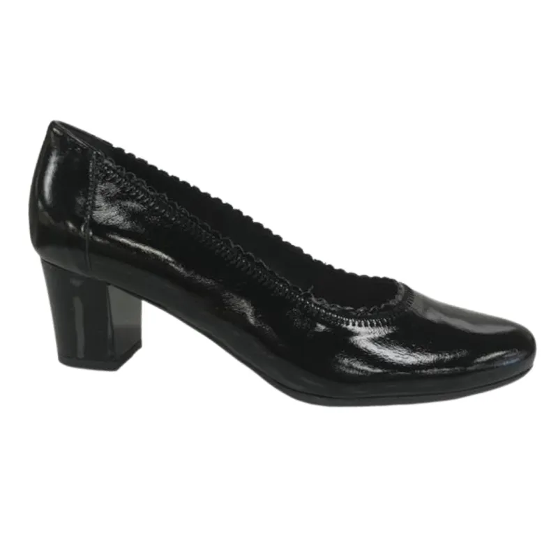 Bioeco Womens Shoe 5527 Black Patent - Image 2