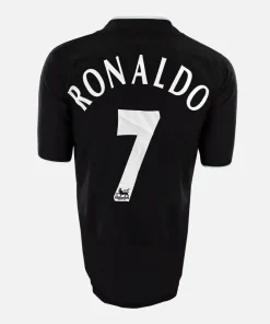 2003-05 Manchester United Away Shirt Ronaldo 7 [Perfect] L