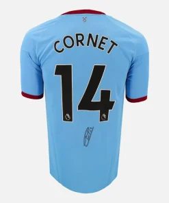 Maxwel Cornet Signed West Ham United Shirt 2020-21 Away [14]
