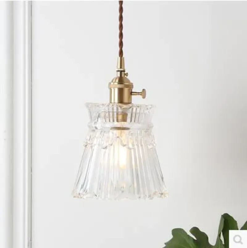 Vintage Petal Crystal Pendant Light Collection - Image 3