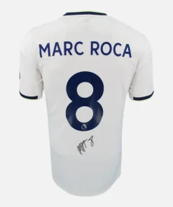 Marc Roca Signed Leeds United Shirt 2022-23 Home [8]