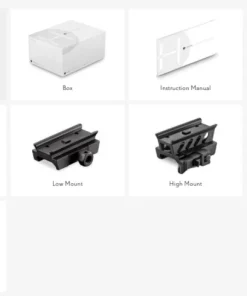 Hawke Endurance RD 1x25 Dual height & QR - Digital Weaver (3moa dot) Telescopic Sights