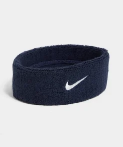 NIKE SWOOSH HEADBAND NAVY
