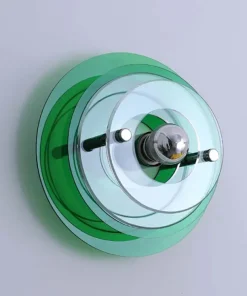 Retro Color Layers Acrylic LED Wall Lamp