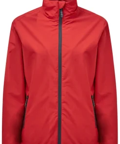 Gill Crew Sport Lite Womens Waterproof Jacket - Red