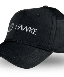 Hawke Hawke ~ Ripstop Black Cap Hat