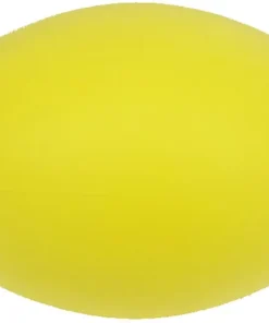 SPONGE RUGBY BALL - YELLOW