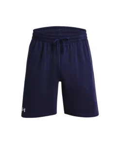 Under Armour Mens Rival Fleece Shorts Midnight Navy