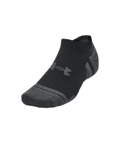 Under Armour Unisex Performance Tech 3 Pack Socks Black