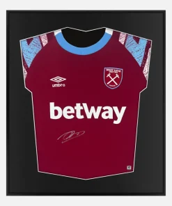 Framed Jarrod Bowen Signed West Ham United Shirt [Lite]