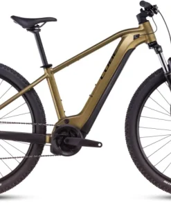Cube Reaction Hybrid Performance 500 Electric Mountain Bike 2025 - Golden Lime