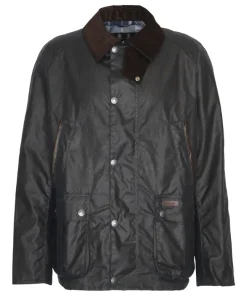 Barbour Mens Jacket Wax Halton Navy