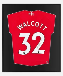 Framed Walcott Signed Shirt, Southampton Home [Lite]