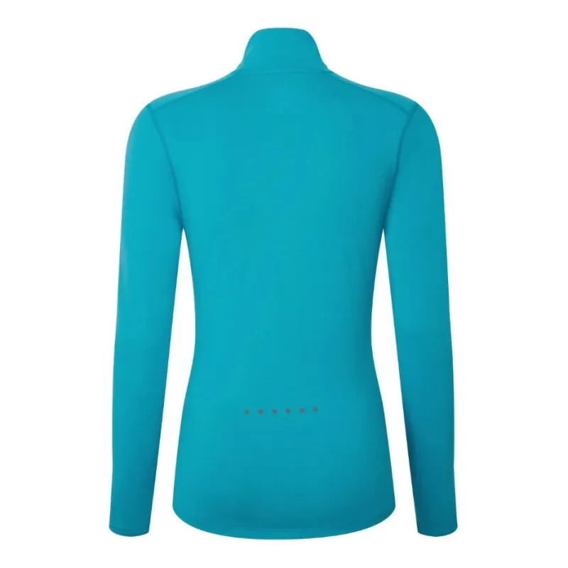 Ronhill Womens Core Thermal ½ Zip Top Azure/Bright White - Image 2