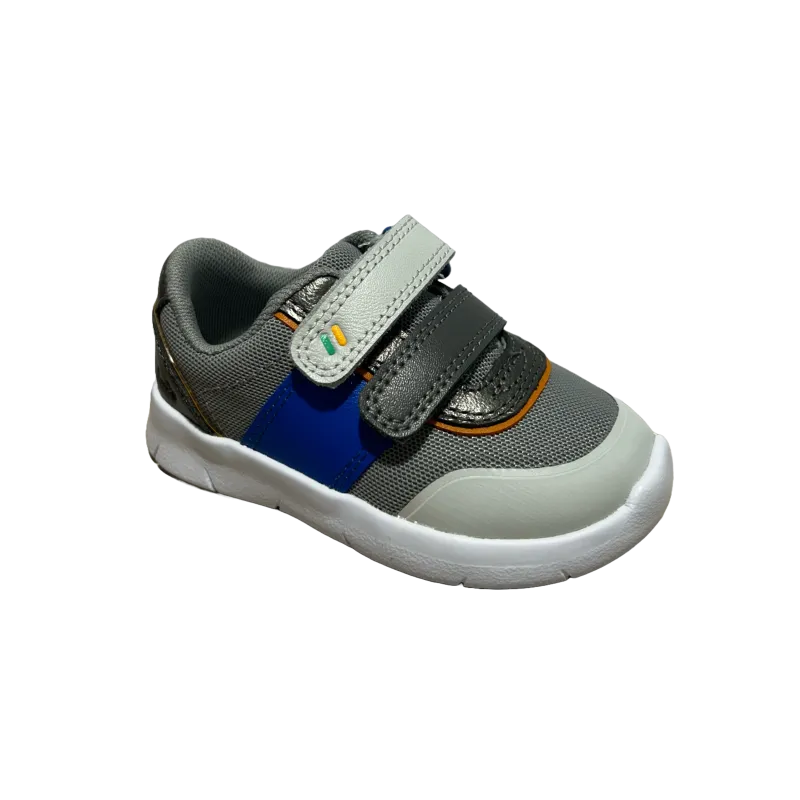 Clarks Boys Trainer Ath Sphere T Grey Combi