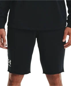 Under Armour Rival Terry Mens Training Shorts - Black