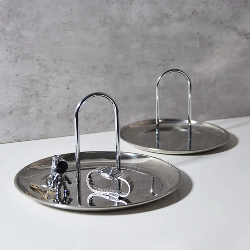 Silver Plated Portable Storage Tray - Image 2