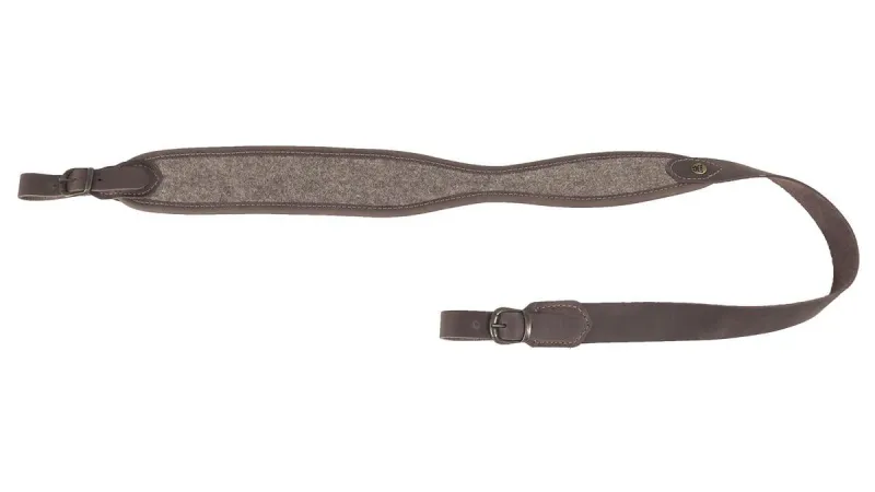 Akah AKAH gun sling, wool felt, nubby, waisted 105 cm