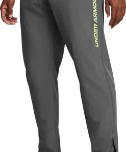 Under Armour Launch Mens Running Track Pants - Grey