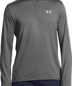 Under Armour Vanish Cold Weather Half Zip Long Sleeve Mens Running Top - Grey