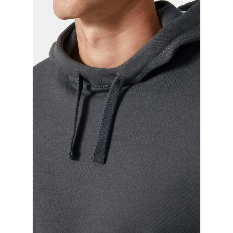 Helly Hansen Classic Hoodie Dark Grey - Image 3