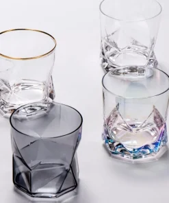 Faceted Whiskey Glasses