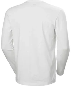 Helly Hansen Logo Longsleeve White