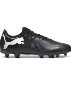 Puma Adults Football Boots Future 7 Play FG/AG Puma Black/Puma White