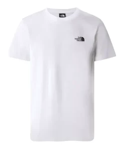 The North Face Mens T-Shirt SS Simple Dome White
