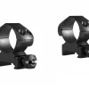 Hawke Precision Steel Ring Mounts ~ 1, Med,  With Nut Mounts
