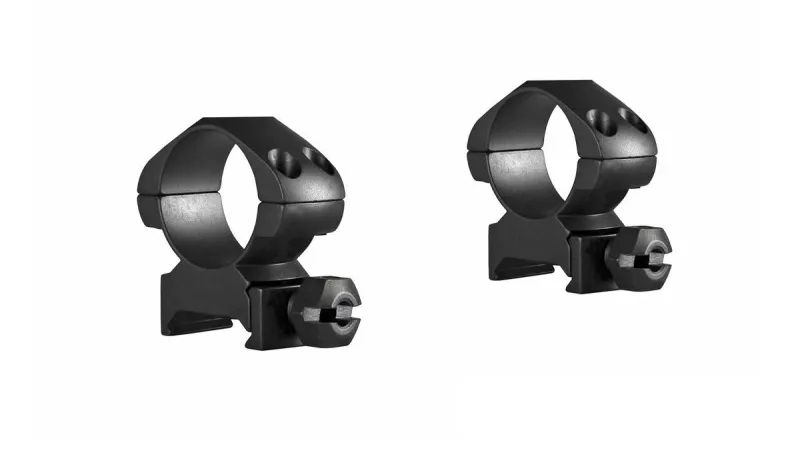 Hawke Precision Steel Ring Mounts ~ 1, Med, With Nut Mounts