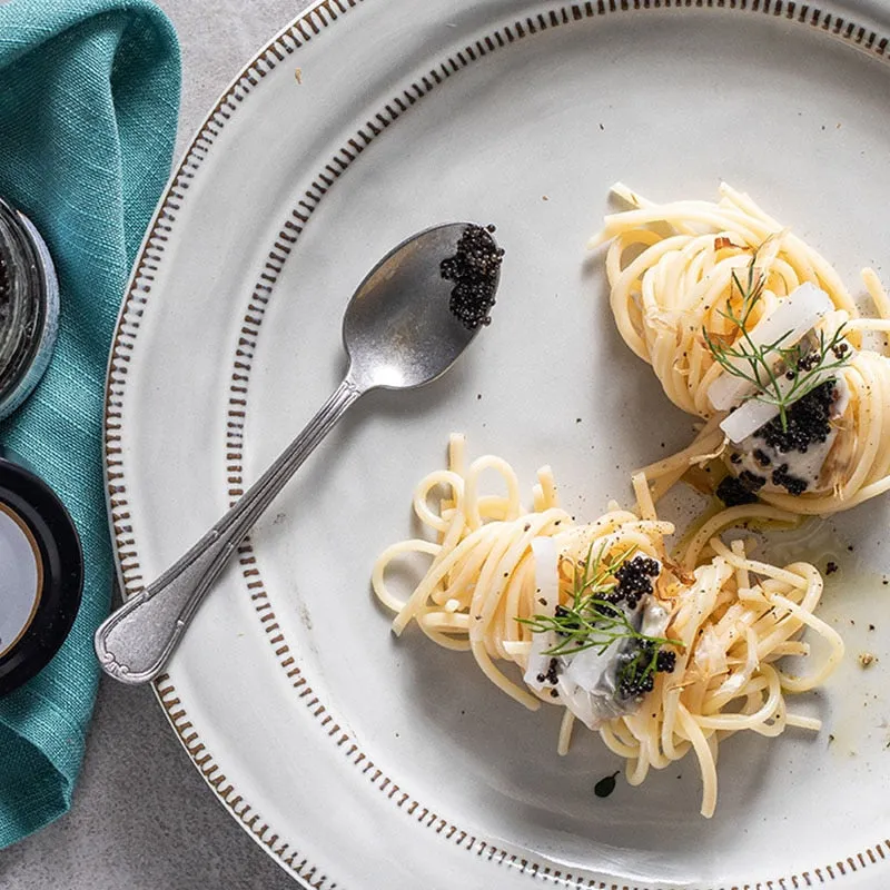 Stitch Row Ceramic Plates - Image 3