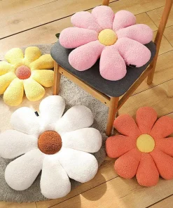 Flower Power Daisy Cushion Pillows