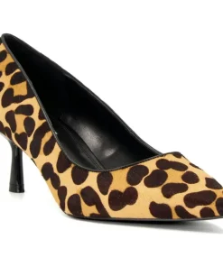 Dune Angelina Court Shoes Leopard