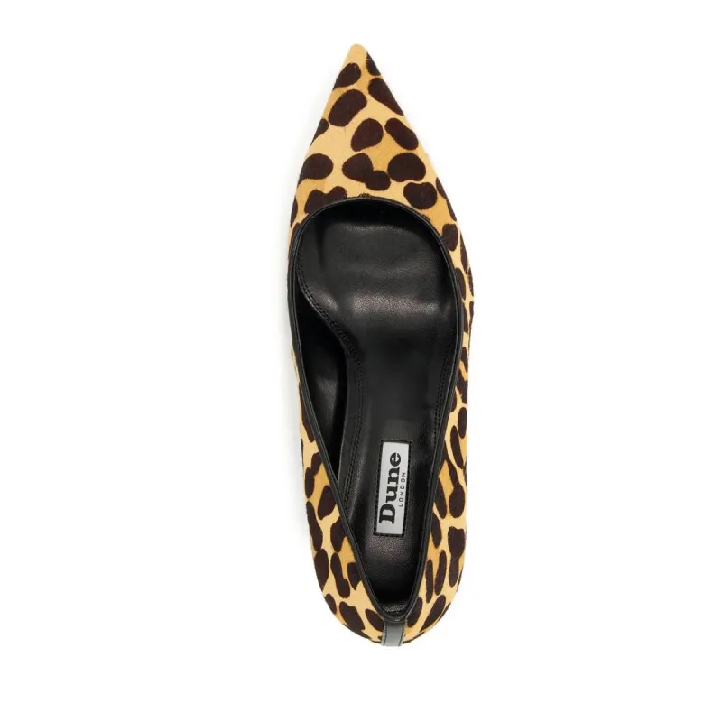 Dune Angelina Court Shoes Leopard - Image 2