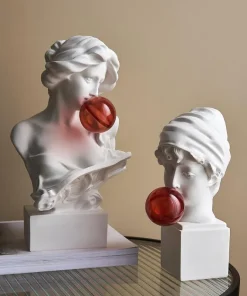 Bubble Pop Greek Sculpture Figurine