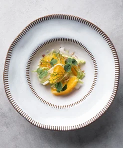 Stitch Row Ceramic Bowl