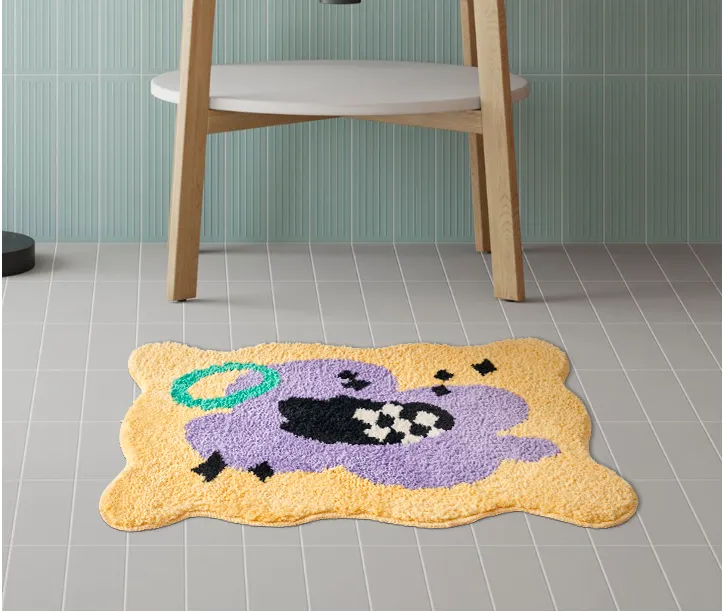 Cloud Games Bath Mat & Area Rug - Image 2
