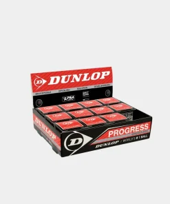 DUNLOP PROGRESS SQUASH BALL RED